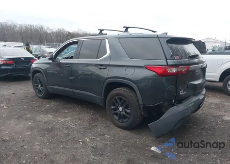 2018 Chevrolet Traverse 1Lt из США, поврежденный, VIN 1GNERGKW8JJ124395
